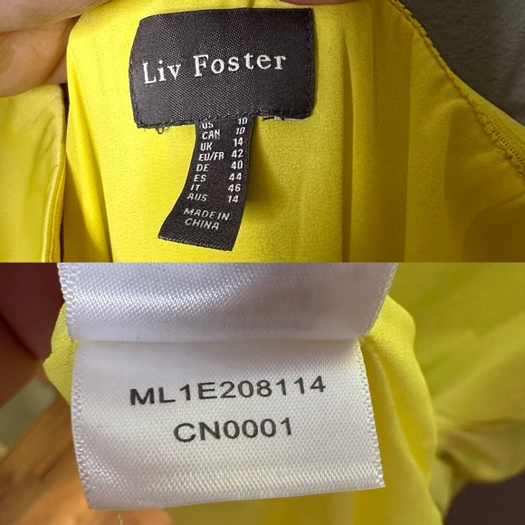 Liv Foster Chain Halter A-Line Gown NEW Size 10 - Picture 8 of 13